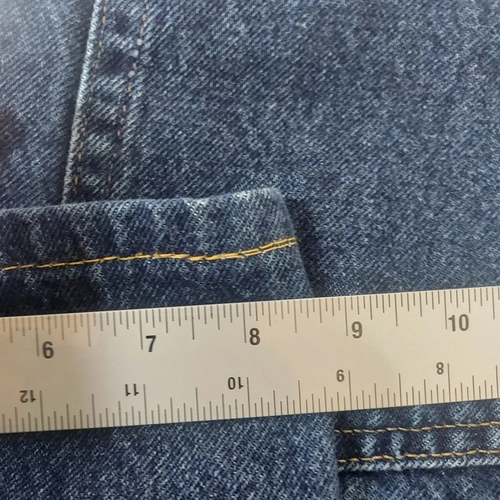 Wrangler Regular Fit Jeans‎ Mens 36x30 Dark Wash Denim Casual Pants Read!